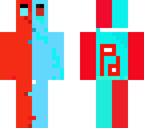kingblue and red
