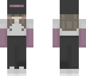 large bowler hat girl (pink ver)