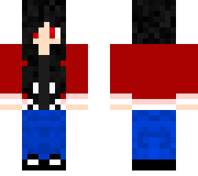 me as the ultima werewolf without mask & without ears & tail & with red eyes 2