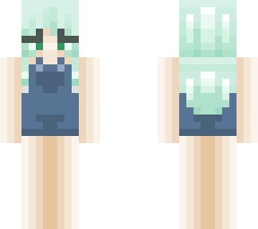 minty overalls