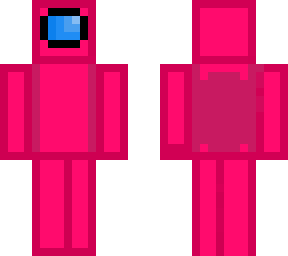 pink among us minecraft character