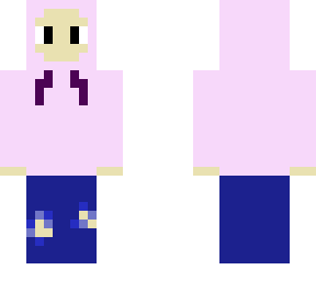 pink sweater person