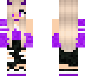 purple devil girl