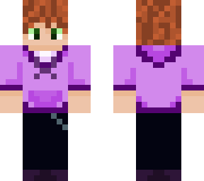 purple hoodie
