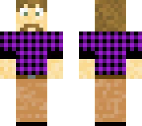 purple lumberjack