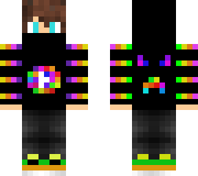 ragazzo youtuber arcobaleno