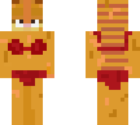 red bikini garfield