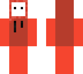 red guy with hoody