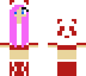 red panda girl