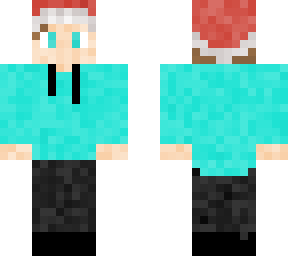 santa boy (teal)