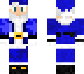 santa claus blue