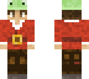 santa claus with a frog hat