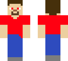 simple steve (red)