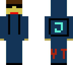 skin de jimmy gamer_021 youtube y tiktok para serie survival con jimmyminecraft