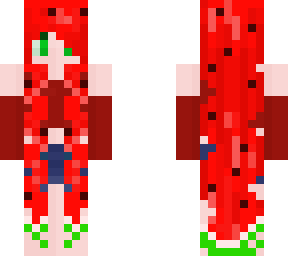 skin test #2 complete, watermelon