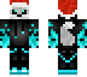 teal arctic fox holiday edition