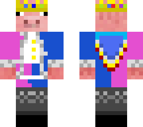 technoblade pink and blue