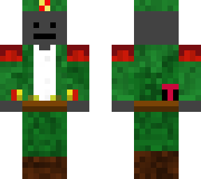 template skin with cool suit