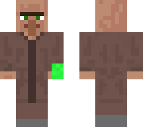 villager with emerald