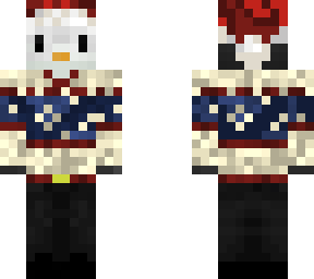 xmas penguin (red hat)