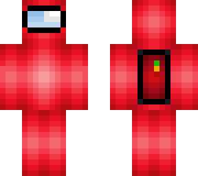among us character (red)