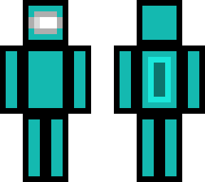 among us cyan