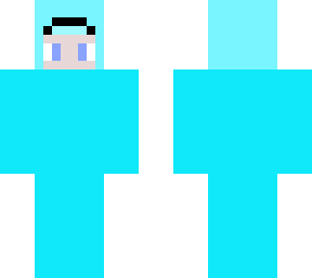 among us hoodie (cyan)