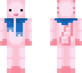 axolotl with scarf