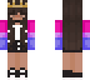 bi flag crown