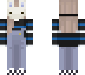 blue bunny girl