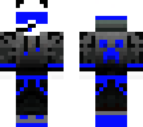 blue gamer panda
