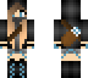 blue girl
