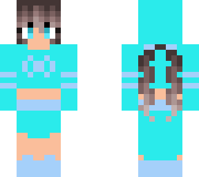 blue girl