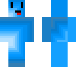 blue man