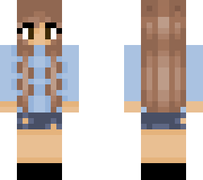 brown braids