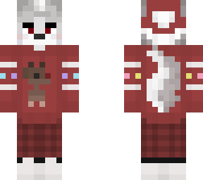 christmas furry wolf