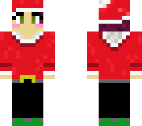 christmas girl skin