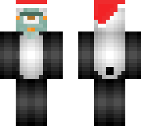 christmas hat panda guardian
