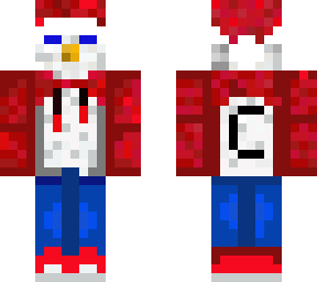 crzyyy's sleepy christmas penguin skin
