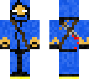 deadly blue ninja
