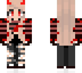 devil girl in red