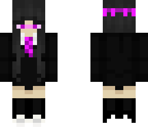 e-girl purple and black