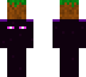enderman carrying grass block v2