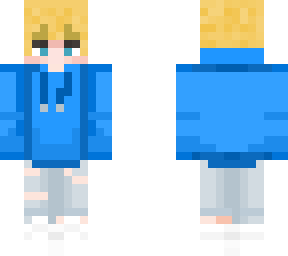ginger blue hoodie