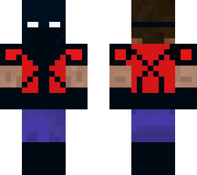 herobrine in extra strength armor
