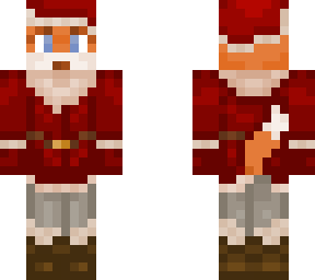 lazycatknight skin fox christmas theme 1.1 version