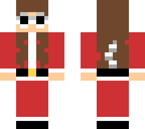 lemur girl with santa outfit