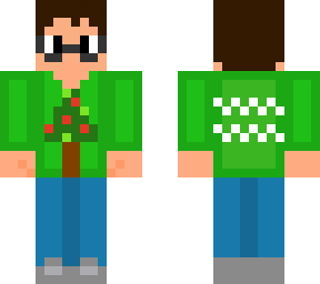 me but in a christmas  sweater.