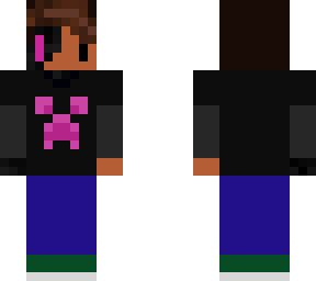 me in a human enderman hybrid updated skin color