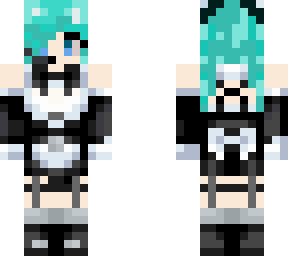 miku maid outfit